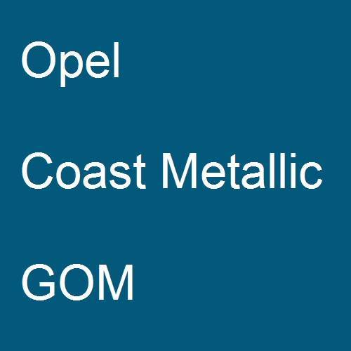 Opel, Coast Metallic, GOM.